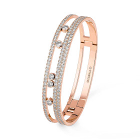         Roségold, Armschmuck, Messika Move Romane GM Pavée Armspange 06733-PG