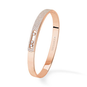 Roségold, Armschmuck, Messika Bangle Move Noa Pavée Armspange 06371-PG