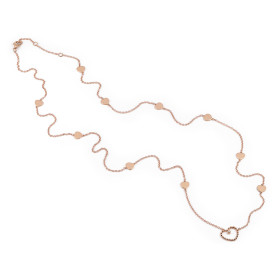 Roségold, Halsschmuck, Al Coro Palladio Collier C237R80
