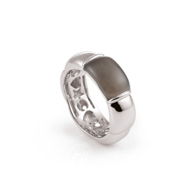 Weißgold, Ringe, Al Coro La Piazza Ring NR580GMW