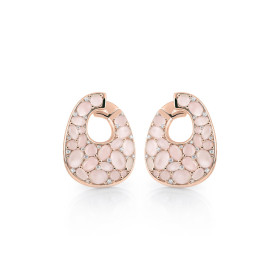 Roségold, Ohrringe, Al Coro Mezzaluna Ohrhänger E2046WMR