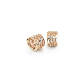 Roségold, Ohrringe, Annamaria Cammilli Dune Creolen GOR2483J