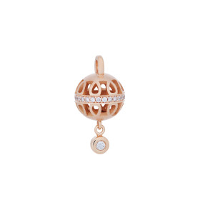 Roségold, Halsschmuck, Bron Toujours Ajour Anhänger 8HR3448MBR