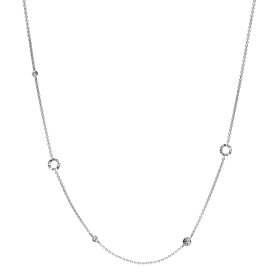 Platin, Halsschmuck, Schmuckwerk Alpen Halskette GH915-PT-L