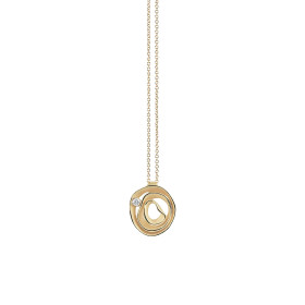 Gelbgold, Halsschmuck, Annamaria Cammilli Dune Halskette GPE2442U