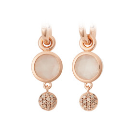 Roségold, Ohrringe, Bron Sushi Einhänger 8OR4861MWBCBR