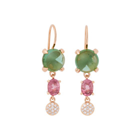 Roségold, Ohrringe, Bron Catch Ohrschmuck 8OR4891GTCRTBR