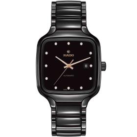 Unisex, Rado True Square Automatic Diamonds R27078702