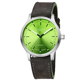 Unisex, Mühle Glashütte Panova Limettengrün M1-40-76-1-LBV-I