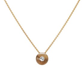 Rotgold, Halsschmuck, Schmuckwerk Glasklar Halskette DH887-RG-RG