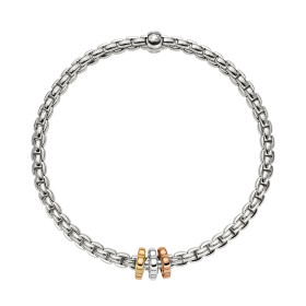         Weißgold, Armschmuck, FOPE Eka Flex'it Armband 73901BX_XX_B_RBG_00M