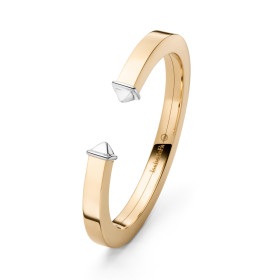 Roségold, Armschmuck, IsabelleFa Armreif Flix.Flex “Carré-Sommet” 02128/07/PPT/59-ROS