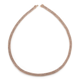 Roségold, Halsschmuck, Al Coro Dolce Vita Collier TN119BR42