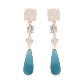         Roségold, Ohrringe, Bron Catch Ohrschmuck 8OR4890MWAQBRTL