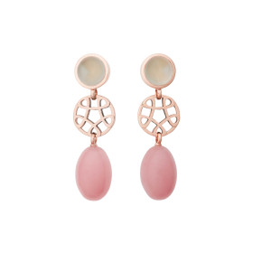         Roségold, Ohrringe, Bron Toujours Ajour Ohrschmuck 8OR4819LQCGQRD