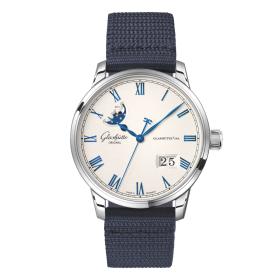 Unisex, Glashütte Original Senator Excellence Panoramadatum Mondphase 1-36-24-05-02-64
