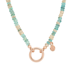         Roségold, Halsschmuck, Bron Edelsteinkette 8CR4439APZNW3.5/70