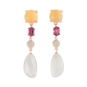         Roségold, Ohrringe, Bron Catch Ohrschmuck 8OR4890CIRHBRMW