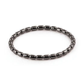 Weißgold, Armschmuck, Al Coro Stretchy Uomo Armband A204B20