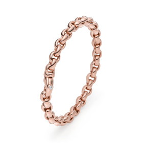 Rotgold, Armschmuck, IsabelleFa Armband "ChaCha 6" 04106/19BBK-RR