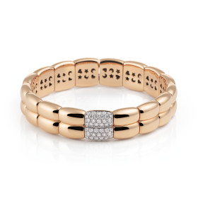 Weißgold, Armschmuck, Al Coro La Piazza Armreif A986WR