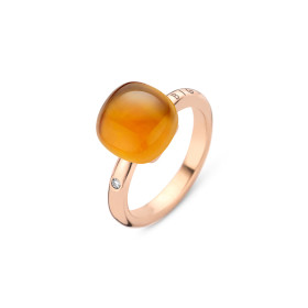 Roségold, Ringe, Bigli Mini Sweety Ring 20R88Rmcmp
