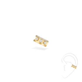 Gelbgold, Ohrringe, Messika Move Romane Ohrclip 10120-YG