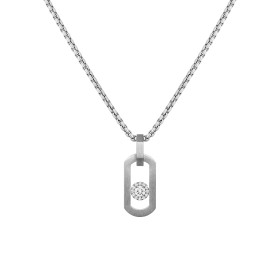 Titan, Halsschmuck, Messika So Move Titan Anhänger mit Halskette 13679-TN