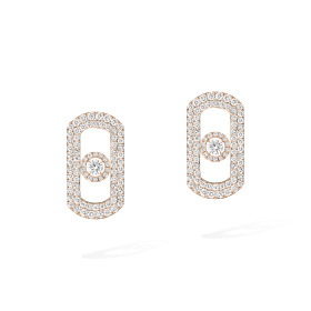 Roségold, Ohrringe, Messika So Move Diamantohrringe 12931-PG