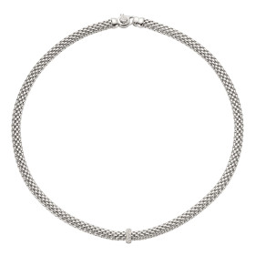 Weißgold, Halsschmuck, FOPE Vendôme Flex'it Collier 56002CX_BB_B_XBX_043