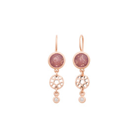 Roségold, Ohrringe, Bron Toujours Ajour Ohrschmuck 8OR4842SASBR