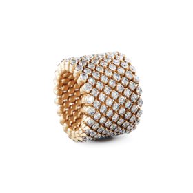 Roségold, Ringe, Serafino Consoli Brevetto Multi-Size Ring RMS 9F2 RG WD