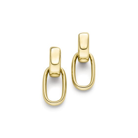 Gelbgold, Ohrringe, IsabelleFa Creolen "ChaCha 16"  04116/OV/SCREOLE-GG