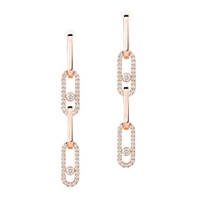         Roségold, Ohrringe, Messika Move Link Ohrhänger 13678-PG