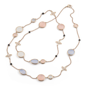 Roségold, Halsschmuck, Al Coro Candy Collier C303PCR
