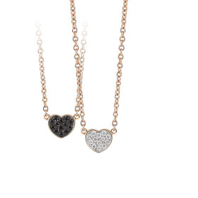 Roségold, Halsschmuck, Al Coro Palladio Collier C240R