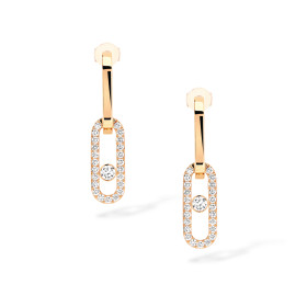 Gelbgold, Ohrringe, Messika Move Link Ohrhänger 12469-YG