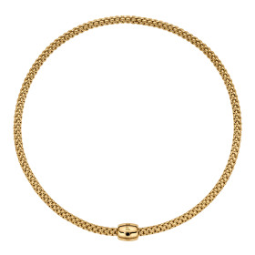         Gelbgold, Halsschmuck, FOPE Solo Flex'it Halskette 62606CX_BN_G_XXX_040