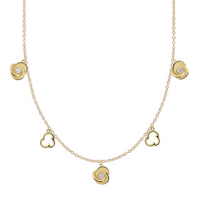 Gelbgold, Halsschmuck, Annamaria Cammilli Desert Rose Collier GCO3475U