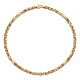 Weißgold, Halsschmuck, FOPE Vendôme Flex'it Collier 56002CX_BB_G_XBX_043
