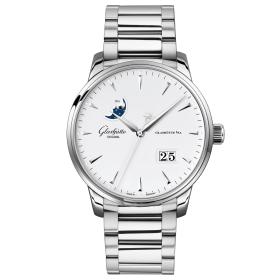 Herrenuhr, Glashütte Original Senator Excellence Panoramadatum Mondphase 1-36-04-05-02-71