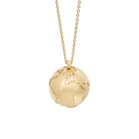 Gelbgold, Halsschmuck, Schmuckwerk Halskette Meine Welt OH134-GG