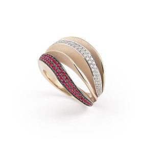 Roségold, Ringe, Annamaria Cammilli Velaa Color Ring GAN3298V06N