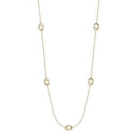 Gelbgold, Halsschmuck, Annamaria Cammilli Dune Lange Kette GCO2827U