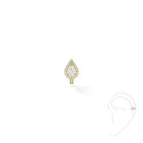 Gelbgold, Ohrringe, Messika Einzelner My Twin Ohrclip PS 1 07442-YG