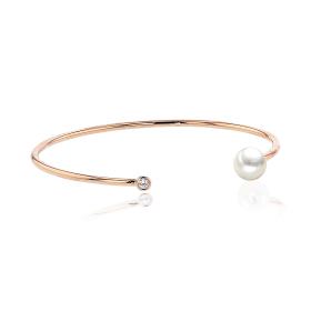 Roségold, Armschmuck, Hesse Perl-Armreif 104.0252