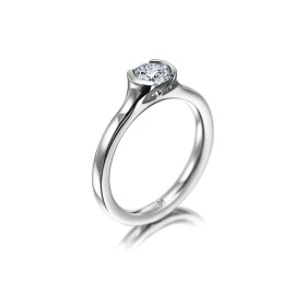 Weißgold, Ringe, Meister Verlobungs- und Solitärring 111.2147.45-W
