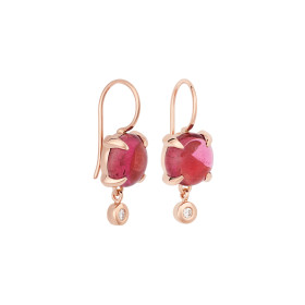         Roségold, Ohrringe, Bron Catch Ohrhänger 8OR4878RTCBR