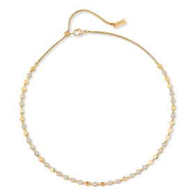 Gelbgold, Halsschmuck, Messika D-Vibes Halskette KM 12351-YG