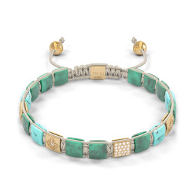 Gelbgold, Armschmuck, Shamballa Jewels Lock Armband D142738-S
